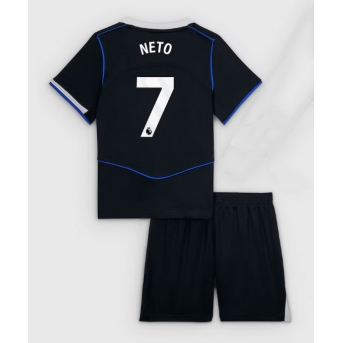 Chelsea Pedro Neto #7 Maglia Gara Terza Repliche 2025-26 Bambino Maniche Corte